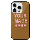Custom Khaki Light Pink Phone Case
