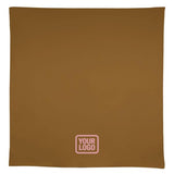 Custom Khaki Pink Square Table Cloth