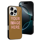 Custom Khaki Light Pink Phone Case