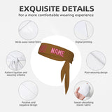 Custom Khaki Light Pink Headband
