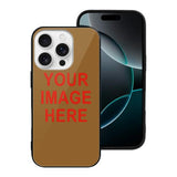 Custom Khaki Orange Red Phone Case