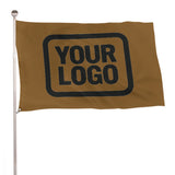 Custom Khaki Black Flag
