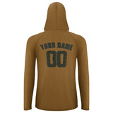 Custom Khaki Olive UV-Hoodie