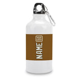 Custom Khaki Cream Sports Bottle