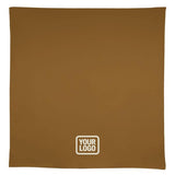Custom Khaki Black Square Table Cloth