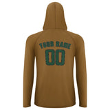 Custom Khaki Green UV-Hoodie