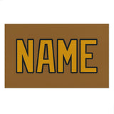 Custom Khaki Yellow Beach Towel