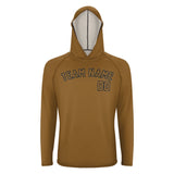 Custom Khaki Khaki UV-Hoodie