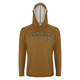 Custom Khaki Light Khaki UV-Hoodie