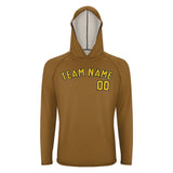 Custom Khaki Gold UV-Hoodie