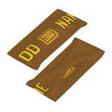 Custom Khaki Gold Sports headband