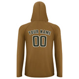Custom Khaki Olive UV-Hoodie