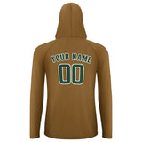Custom Khaki Green UV-Hoodie