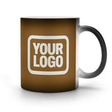 Custom Khaki White Magic Mug