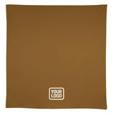 Custom Khaki White Square Table Cloth