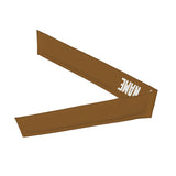 Custom Khaki White Headband