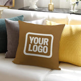Custom Khaki White Pillowcase