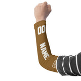 Custom Khaki White Arm Sleeve