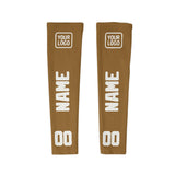 Custom Khaki White Arm Sleeve