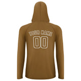 Custom Khaki Khaki UV-Hoodie
