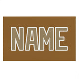 Custom Khaki Light Khaki Beach Towel
