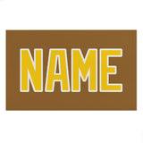 Custom Khaki Gold Beach Towel