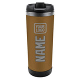 Custom Khaki Gray Stainless Steel Water Cup