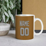 Custom Khaki Gray Mug