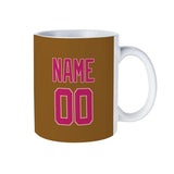 Custom Khaki Pink Mug