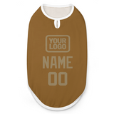 Custom Khaki Light Khaki Pet Vest