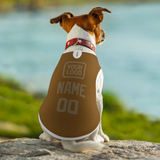 Custom Khaki Light Khaki Pet Vest