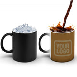 Custom Khaki Light Khaki Magic Mug