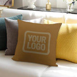 Custom Khaki Light Khaki Pillowcase