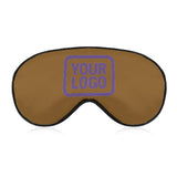 Custom Khaki Light Purple Sleep Mask