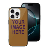 Custom Khaki Purple Phone Case