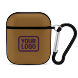 Custom Khaki Purple AirPods Case