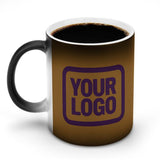 Custom Khaki Purple Magic Mug