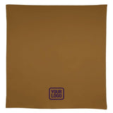 Custom Khaki Light Purple Square Table Cloth