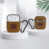 Custom Khaki Purple AirPods Case