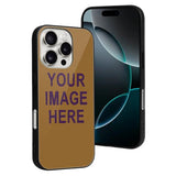 Custom Khaki Purple Phone Case