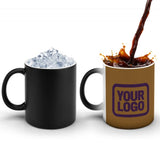 Custom Khaki Purple Magic Mug