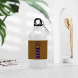 Custom Khaki Purple Sports Bottle