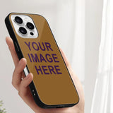 Custom Khaki Purple Phone Case