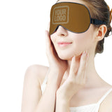 Custom Khaki Light Khaki Sleep Mask