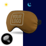 Custom Khaki Light Khaki Sleep Mask