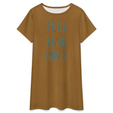 Custom Khaki Blue Green Nachthemd
