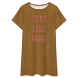 Custom Khaki Copper Rose Nachthemd
