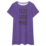 Custom Light Purple Brown Nachthemd
