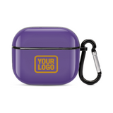 Custom Light Purple Yellow AirPods Case (3rd Generation)