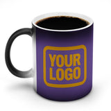 Custom Light Purple Yellow Magic Mug
